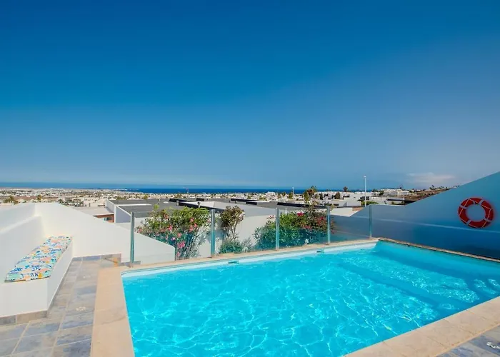 Casa Serena Panoramic Views, Ac And Pool Πλάγια Μπλάνκα